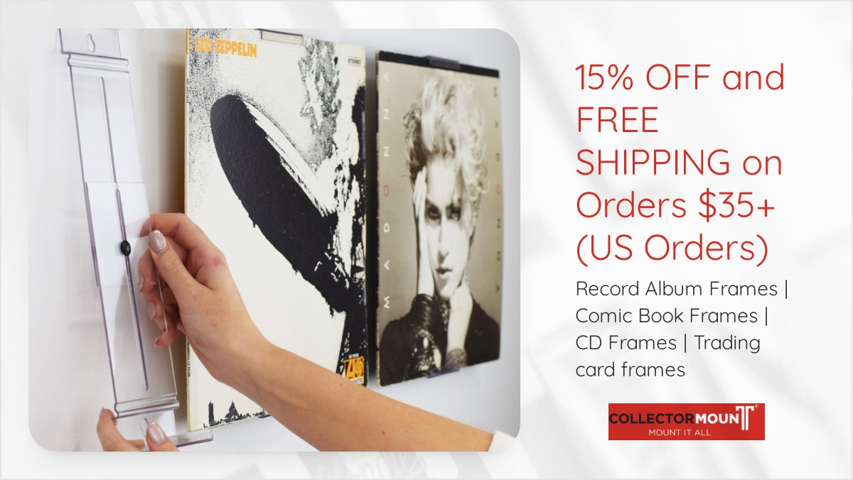 CollectorMount's tweet photo. CollectorMount New Year New Walls 15% OFF - https://t.co/jILdRxg8P3 https://t.co/6ZvvcUkja9