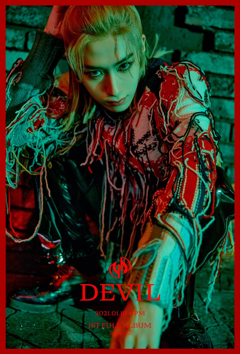 official_ONEUS's tweet photo. [#ONEUS]

1ST FULL ALBUM ‘DEVIL’
2021.01.19 6PM RELEASE✔

🔹 CONCEPT PHOTO 🔹
🔹 KEONHEE XION 🔹

#원어스 #DEVIL #건희 
#시온 #KEONHEE #XION https://t.co/9sD5h7QYYy