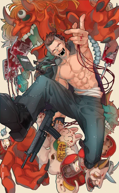 今日が一年で最も尊い日
君に幸あれ
おめでとう!

#不死川玄弥誕生祭2021 
#不死川玄弥生誕祭2021 