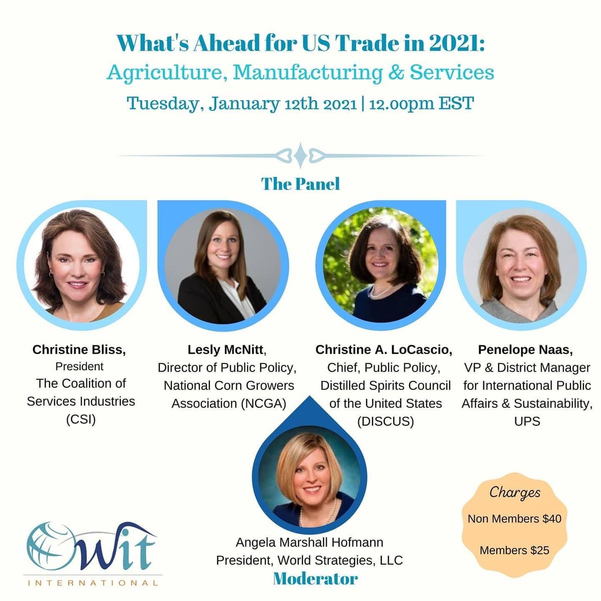 Join leading women experts representing Agriculture, Manufacturing, Services &amp; Logistics sharing views on the road ahead for US policy &amp; what it means for women-owned businesses on January 12th 2021 @ 12 pm EST
Sign up: buff.ly/3ogVmgV
#WomenInTrade #intltrade #OWITIntl
