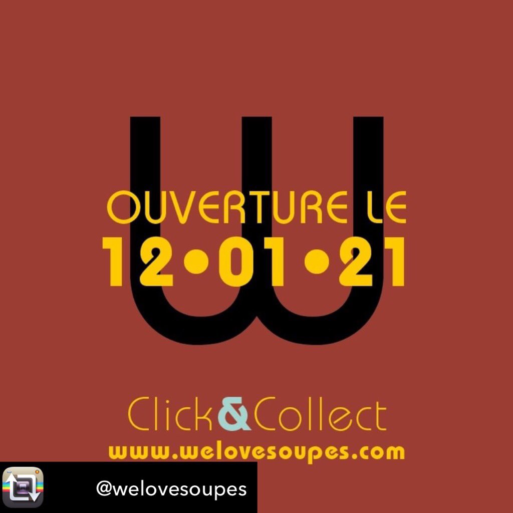 🔑 Ouverture officielle le 12/01 du #restaurant 🍴 We love soupes 📍 2 rue Magdeleine à #Nantes. (Quartier Prairie au Duc)