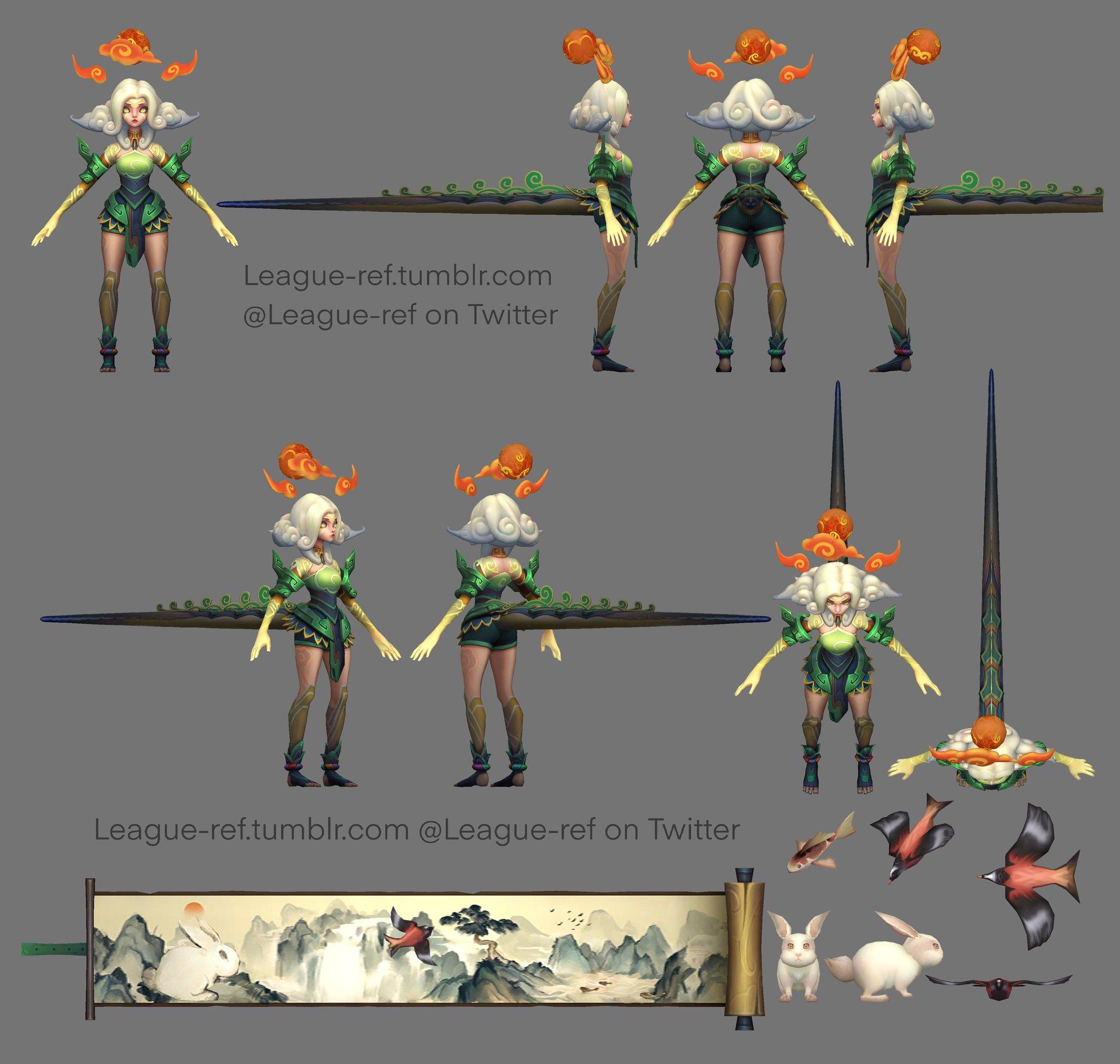 League-ref on Twitter: "Shan Hai Scrolls turnarounds [PBE 11.2] 2/2