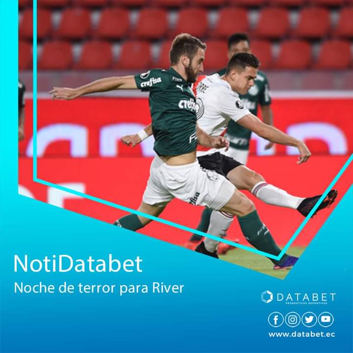 DatabetOficial's tweet photo. River vivió una noche de terror al caer de local. Un mal despeje del Armani que aprovecho Ronielson para el primer gol a los 27", a los 47" llegó el gol 2 de Luiz Adriano y tras la expulsión de Carrascal el gol 3 en tiro libre
#databet #RiverPlate #Palmeiras #CopaLibertadores https://t.co/yDVJJPKakQ