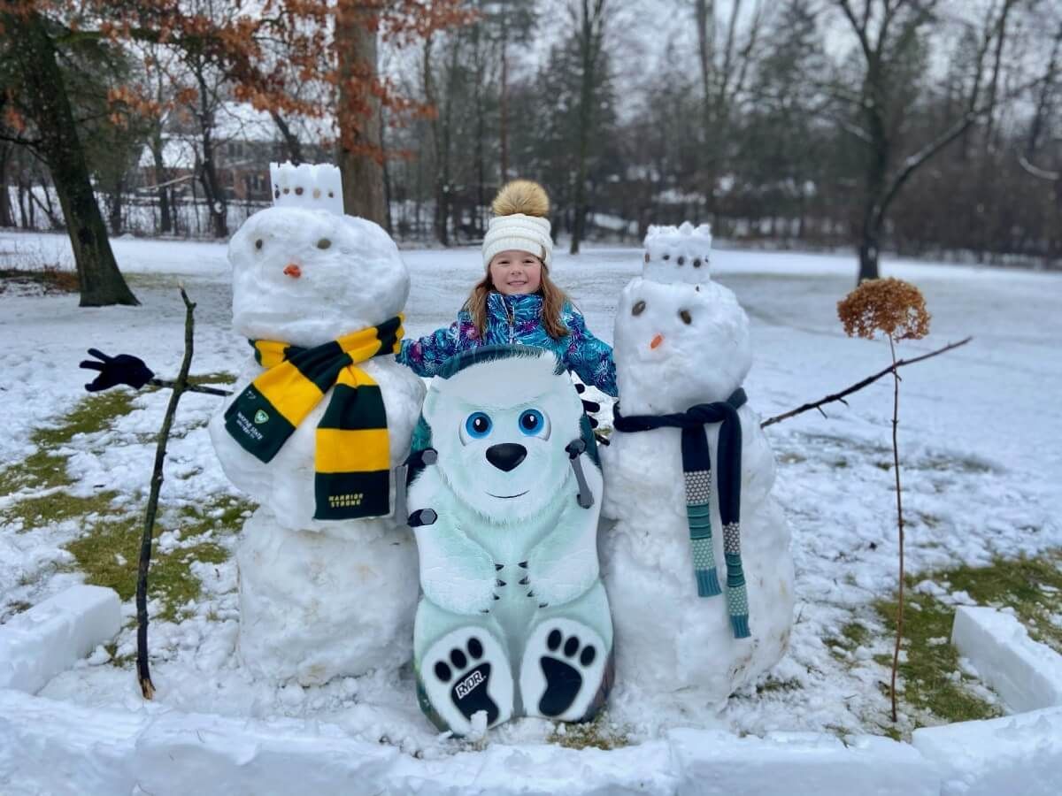 waynestate's tweet photo. Even Snowmen have Warrior Pride
⠀
#PhotoOfTheDay 📸: Matt Lockwood 

Share your pics and videos via https://t.co/BKR7PANAJV. ⠀
#Winter #Snowmen #WarriorPride https://t.co/FLxdyc2gGF
