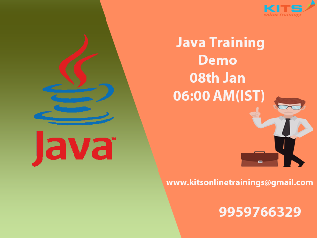 kits_trainings's tweet photo. #Kits Online Trainings invites you to enroll for the free demo session on #java by live industry experts on 08th Jan 06:00AM(IST)
https://t.co/SgflPcPXA6
#java #java_programming #java_training #java_course #Kits
Email : kitsonlinetrainings@gmail.com
phone: 9959766329 https://t.co/oBkmyGe117