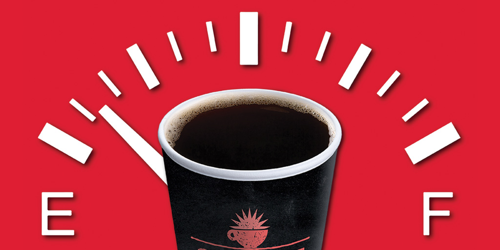 ThorntonsLLC's tweet photo. Running low today...Fuel up ⛽️ and grab your any size $1 coffee ☕️ with your Refreshing Rewards! #RefreshingRewards #ThorntonsCoffee #HumpDay https://t.co/bJRFS4FXky