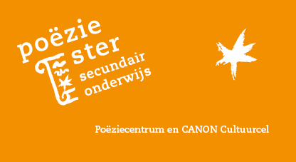 Poëziecentrum (@poeziecentrum) on Twitter photo De #Poëziesterren, nu ook in het secundair onderwijs!
Schrijf jouw klassen van de eerste en tweede graad secundair onderwijs nu in en stem mee op je favoriete jeugdgedicht!
Inschrijven kan nog t.e.m. 31/01
i.s.m. <a href="/canoncultuurcel/">CANON Cultuurcel</a>
cultuurkuur.be/jongerenpo%C3%… De #Poëziesterren, nu ook in het secundair onderwijs!
Schrijf jouw klassen van de eerste en tweede graad secundair onderwijs nu in en stem mee op je favoriete jeugdgedicht!
Inschrijven kan nog t.e.m. 31/01
i.s.m. <a href="/canoncultuurcel/">CANON Cultuurcel</a>
cultuurkuur.be/jongerenpo%C3%…