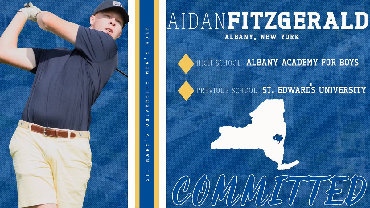 StMUgolf's tweet photo. 💥
We are excited to announce our latest addition to the 2020/2021 season roster. Aidan will join us this Spring. 
#FangsOut
#GoldandBlue
🐍🏌️‍♂️ https://t.co/VeGCBxsjaQ