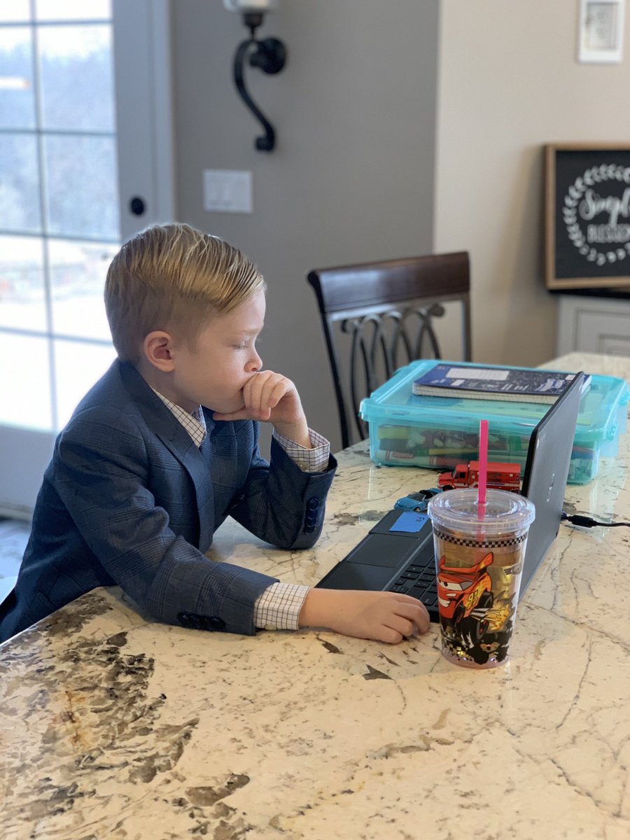 Tiff_Gonzalez's tweet photo. ✨Spirit Week✨ Tanner is ready for the Board Room #lifeintheW @Woodland50News @ElemWest50 @ryanwollberg https://t.co/l51ggYBKXA