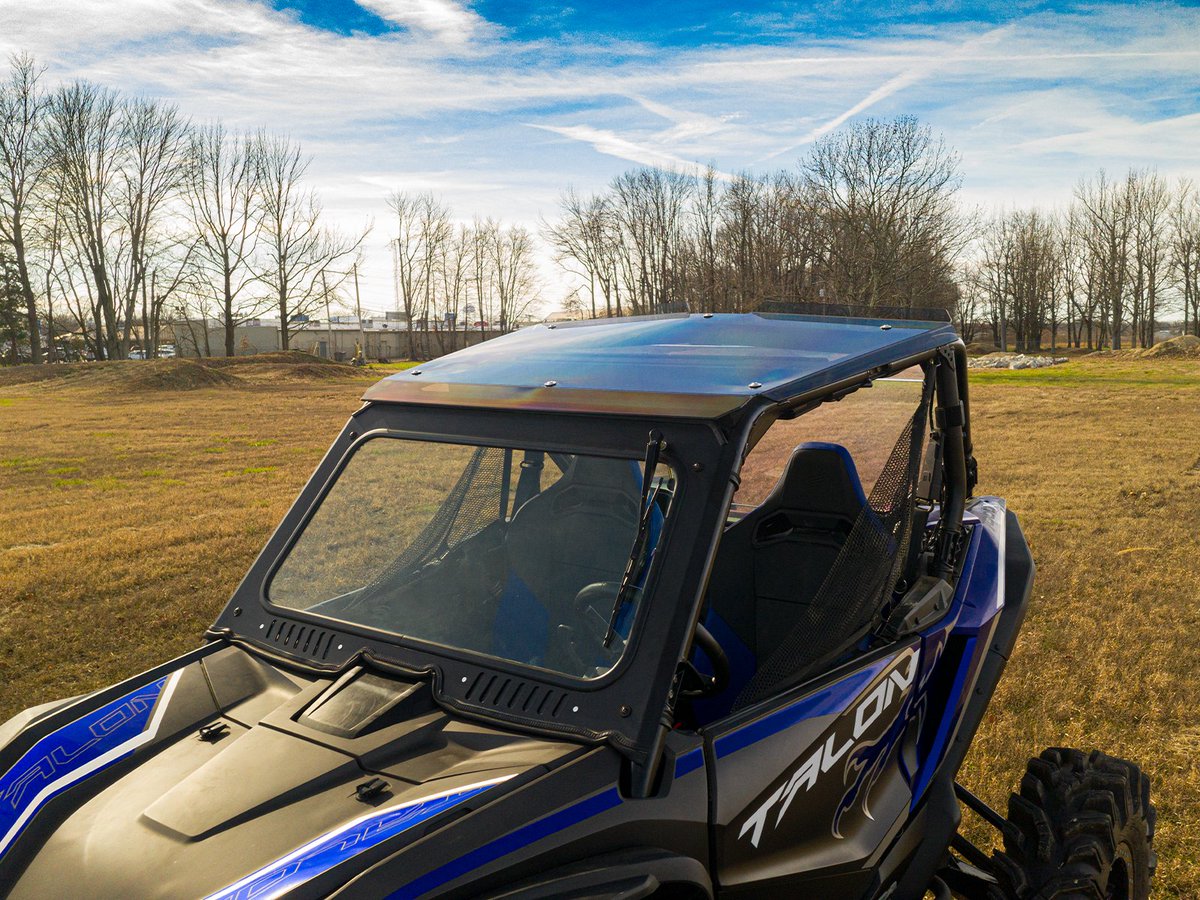 superatvtweet's tweet photo. π¨ Are you looking for a way to ride no matter the weather, flying trail debris, or harmful sun rays in comfort & style? Install a #SuperATV Tinted Roof on your #HondaTalon #1000X or #1000X4 to ride easy through all conditions. πͺππΊπΈ #satv #hondatalonx #talon4 #honda #talonx https://t.co/88jDU6t28n