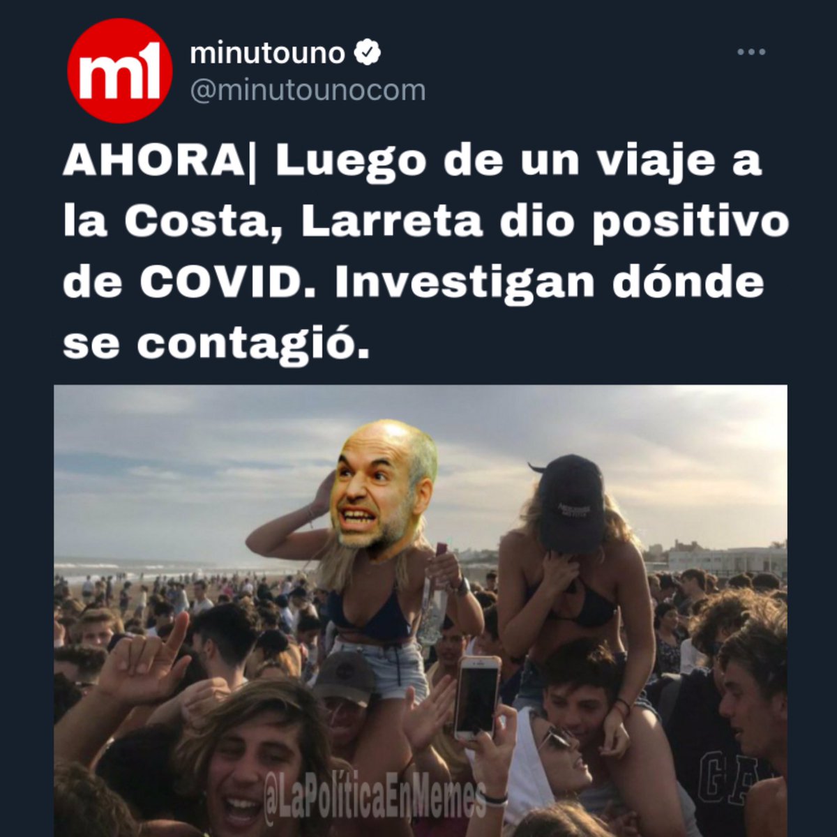 La Politica En Memes On Twitter A Investigar Los Contactos Estrechos De Larreta Lapoliticaenmemes Politicaargentina Argentina Memes twitter