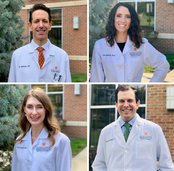 SunflowerDerm's tweet photo. New year = new deductibles to meet for most so why not start early and beat the rush? Make your appointment today for all your dermatology needs 816-399-4456. Dr. Matthys, Lynn Swafford, PA-C, Dr. Menser, or Dr. Rudloff will take great care of you!
#dermatology #dermatologist #kc https://t.co/D788OiJvmT