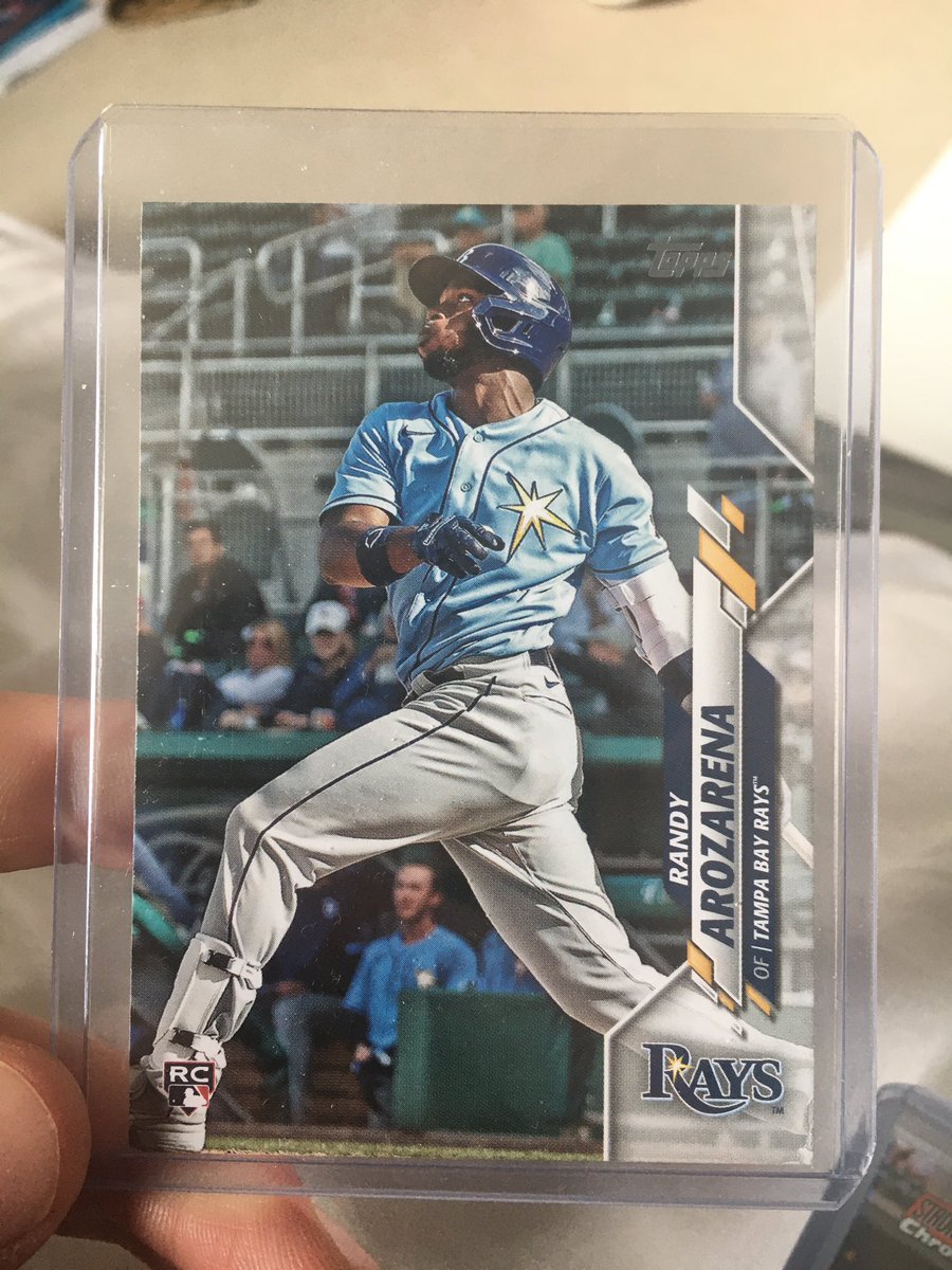 RT @kylerulez: @midwestboxbreak @PhilsPulls Randy arozarena Topps update rc $5 PWE @HobbyConnector @Hobby_Connect https://t.co/bLOEz3tETf