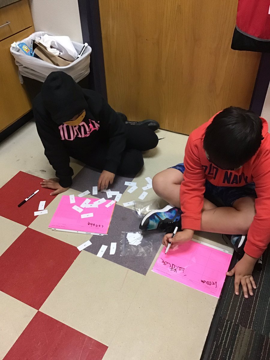 DietertCCE's tweet photo. New year, new stations, new supplies, new rules, new everything! These kids are rocking the NEW! https://t.co/v48Tjnb1LL