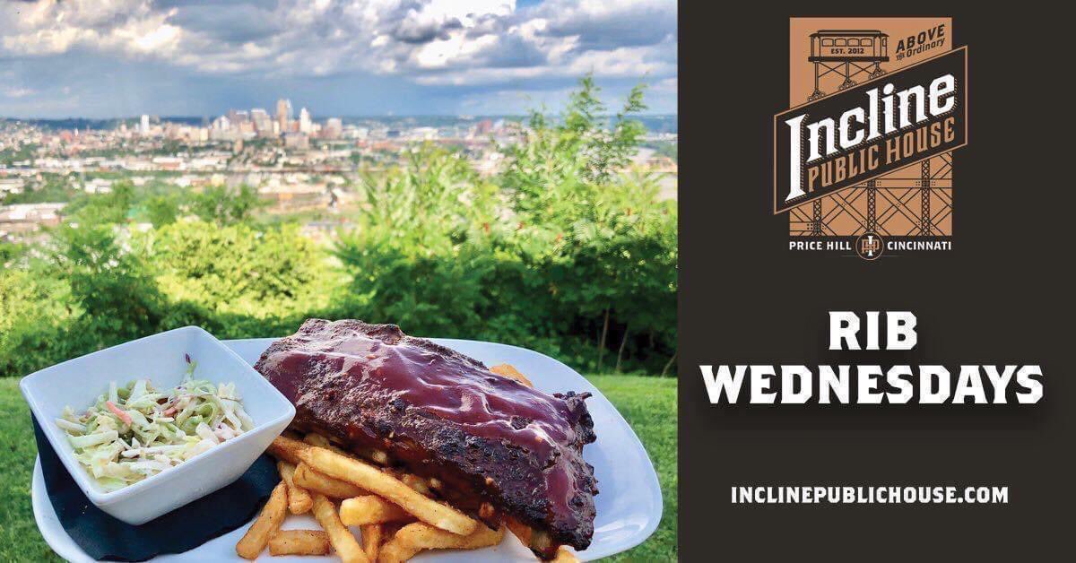It’s Rib Wednesday at Incline Public House! inclinepublichouse.com
