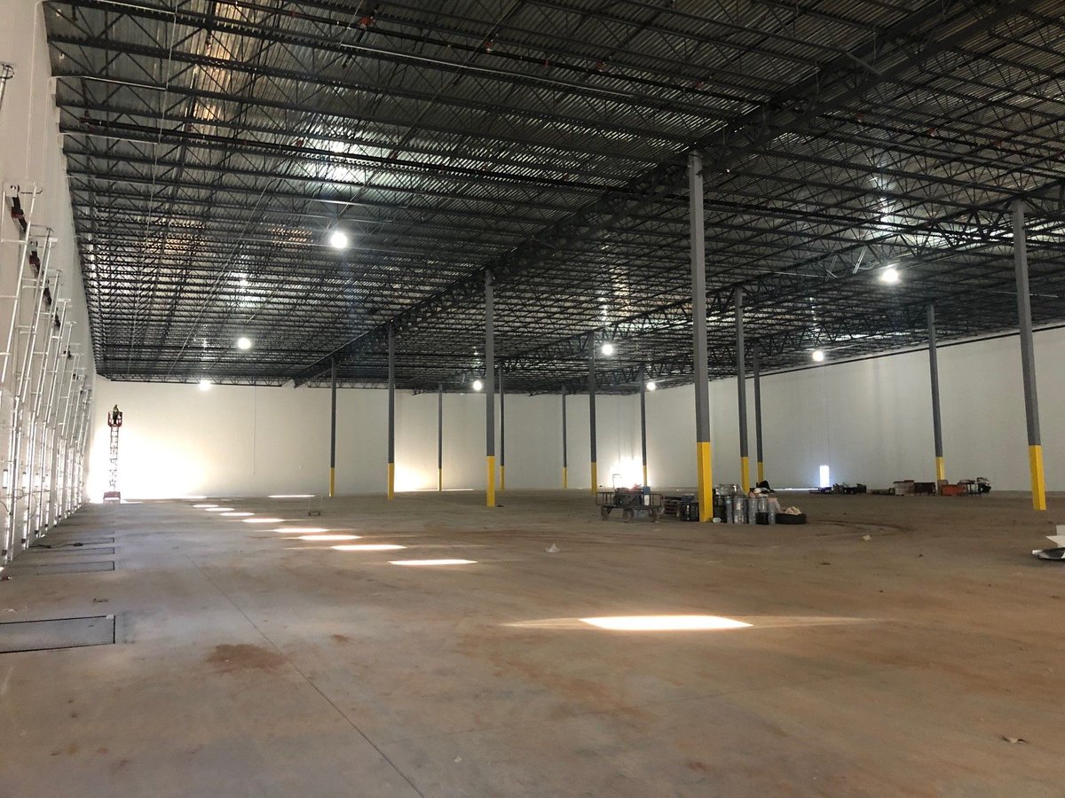 REDCOMLLC's tweet photo. It's a beautiful day for a progress update at our WIP Hopelawn project in Woodbridge, NJ! We are currently working on painting the exterior, the sprinkler system, and the ductwork.
#GivingYourDreamsStructure #NJArchitecture #NJEngineering #NJConstruction #Warehouse #Industrial https://t.co/6r4fg25SWQ