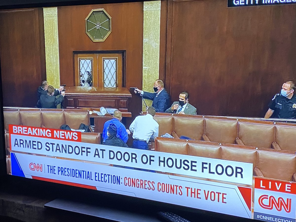 Congresso sotto assedio a Washington #WashingtonDC #Trump