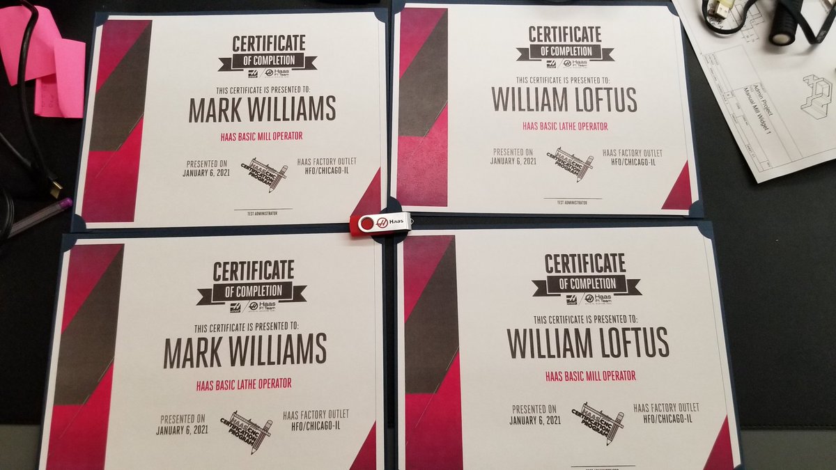 MrDubs_PM_andW's tweet image. @Haas_Automation came out today and tested us. Now we are an official HAAS CNC Certification program.  @sd129 @brian_veit  #precisionmachining #mathatwork #makeworkcoolagain #GSD