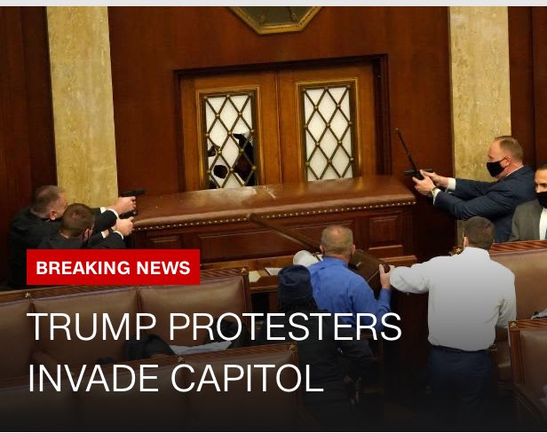 dmccoyny's tweet photo. Well #2021...you’re turning out to be a real #shitshow.  #terrorists #USCapitol https://t.co/aYHpVguEMr