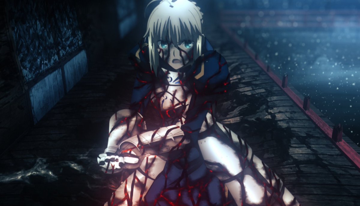 -ath.I genuinely feel like her screams in Zero as she destroys the grail, her hopelessness at the end of Fate route, and her death at the end of Heaven's Feel by the person closest to her as she says "Shirou..." with soft eyes as she breaks free from Salter for a moment are some
