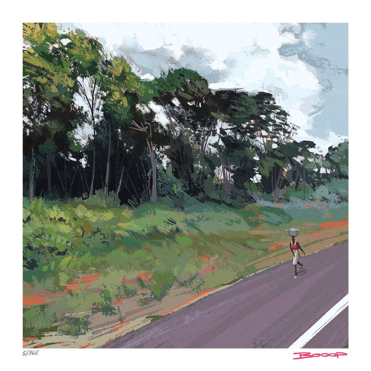Brettybooop's tweet photo. Kadjebi, Volta Region [5/365]

#pleinair #Procreate https://t.co/pfhx8QCDFe