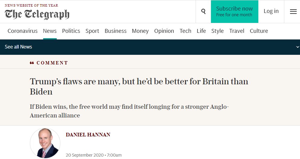 Wonder if the recently ennobled Lord Hannan of Great Bullshit still thinks so?