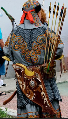 弢, 韜 thaw (tāo): bow holster