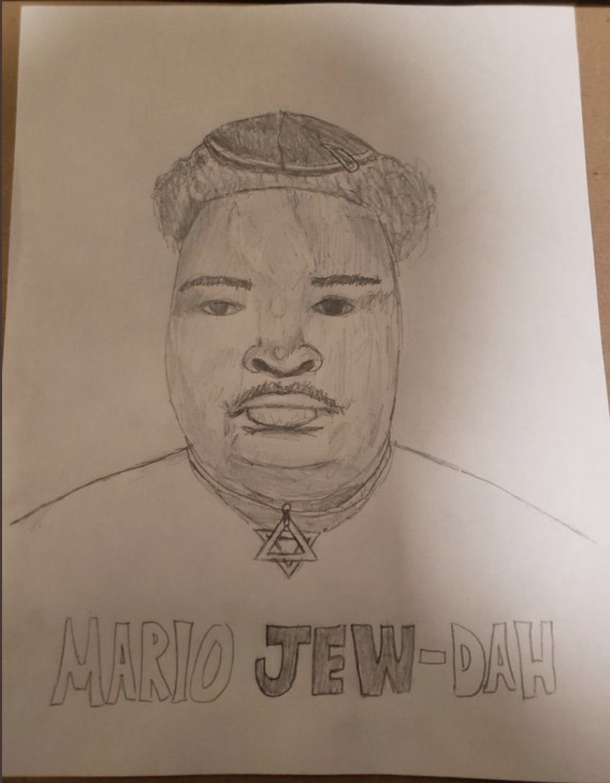 papiviiz's tweet photo. fuck it. drop mario jewdah on the capital https://t.co/CgYieUR8mb