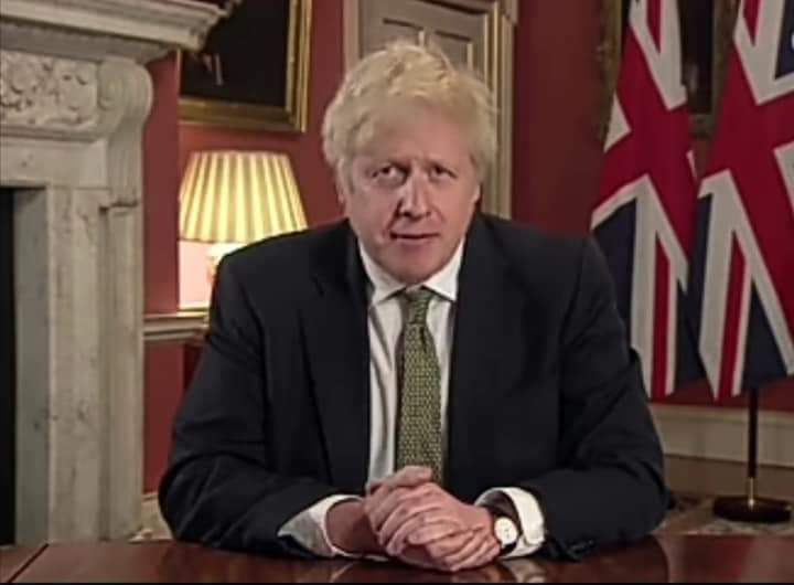 samXRPL's tweet image. Boris went live at 8 did he? It's all pre recorded, all part of the script.