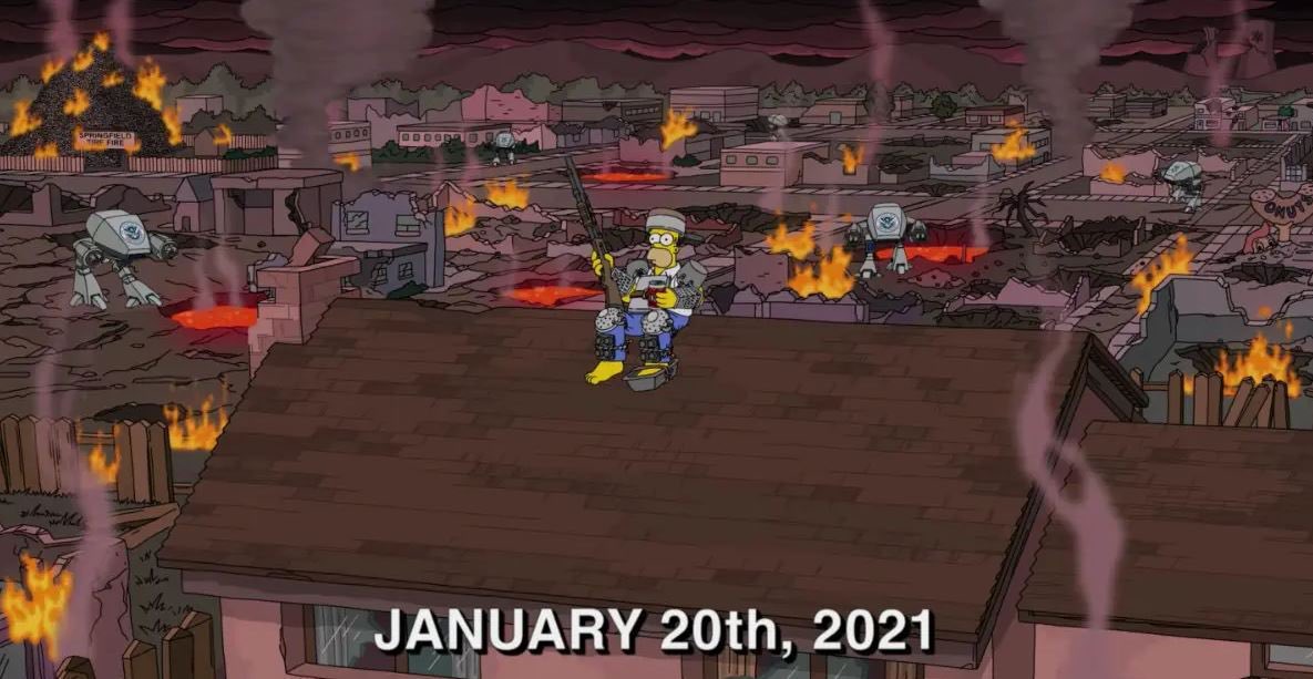 fulton_callum's tweet photo. America in 2 weeks, the simpsons strike again. https://t.co/Q6KAwXd291