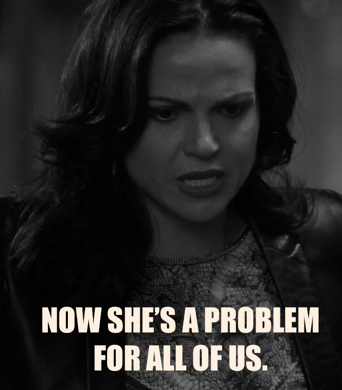 One gave up on her.One never doubted her motives. He may have struggled with his love being consumed by the same evil as that of his arch enemy but he never gave up on her.