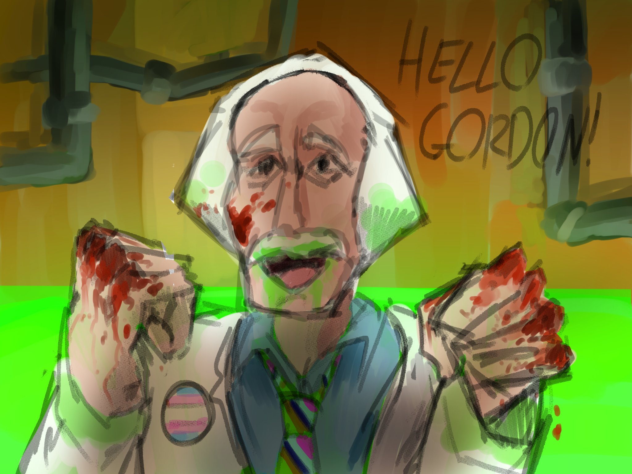 Painting of dr. coomer