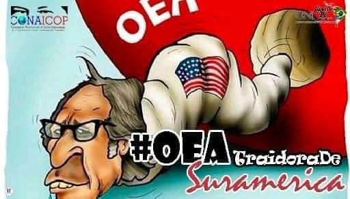 ¿DONDE ESTÁN LA OEA Y ALMAGRO PARA PROTEGER LA 'DEMOCRACIA' EEUU? 

#DeZurdaTeam 
#6deEnero @francysk_acosta
@Ivettelvarez5
@PelaizSacha
@Pakitina2020
@Alenamf19
@addiel_pe
@Alejandro19261
@VicALCuba
@VickydeArma
@BettyCRodri
@alicia_senra
@FrankLopezCuba