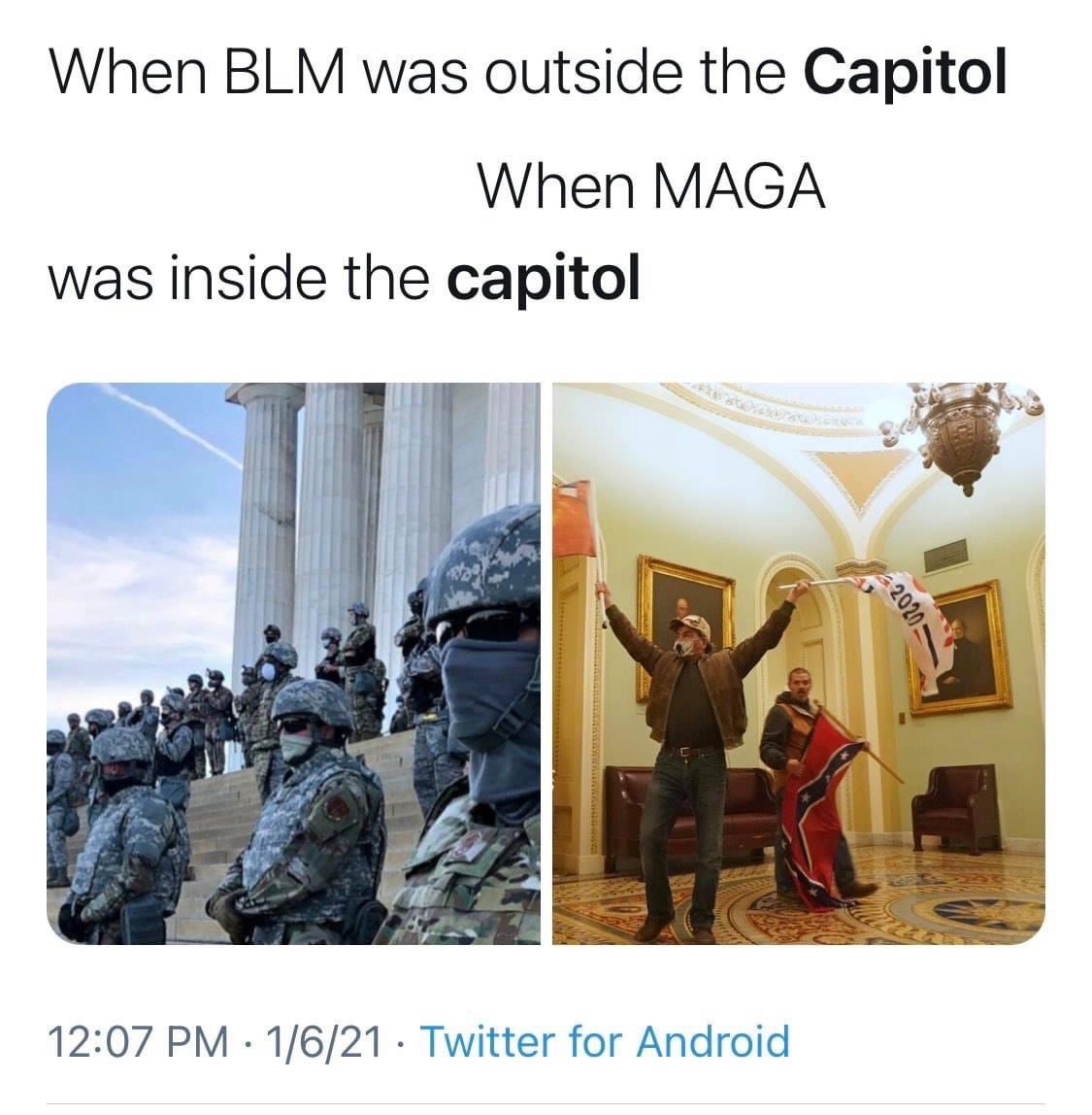 The entire world is watching chaos.

SHAME ON YOU