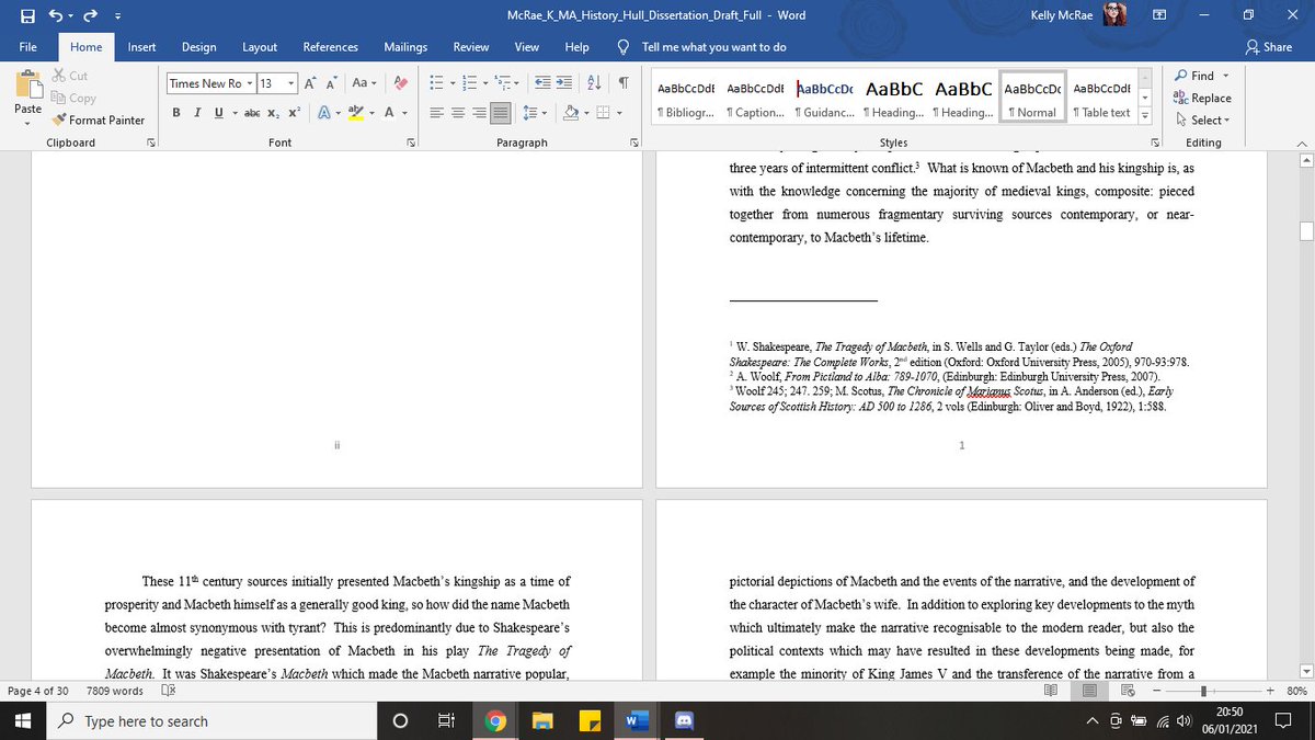 KellMcRae's tweet image. I know I've asked this before and I'm so sorry my dumb brain has forgotten but how do I get rid of this gap at the top of my footnotes? #formatting #formattinghelp #wordhelp