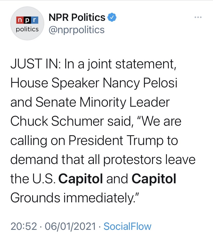 More calls made for Trump to denounce those attacking the Capitol  #MarchForTrump