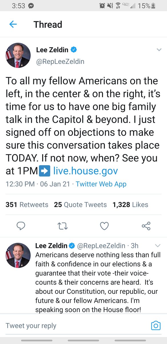 vrojano's tweet photo. Just leaving this here so that when @RepLeeZeldin runs for re-election in 2022 we have the receipts. #NYCD1 our rep has no spine or respect for our democracy. https://t.co/CSGC9qTptZ