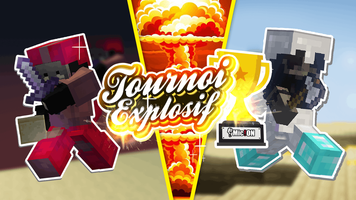 Eh, on vous as dit que si vous êtes un influenceur ou que vous avez un gros serveur Discord, on vous permet de rentrer en tant que VIP🌟pour le #TournoiExplo💥?

ça vous intéresse ? Toutes les informations et les avantages sont sur notre discord !

mic-on.fr/discord