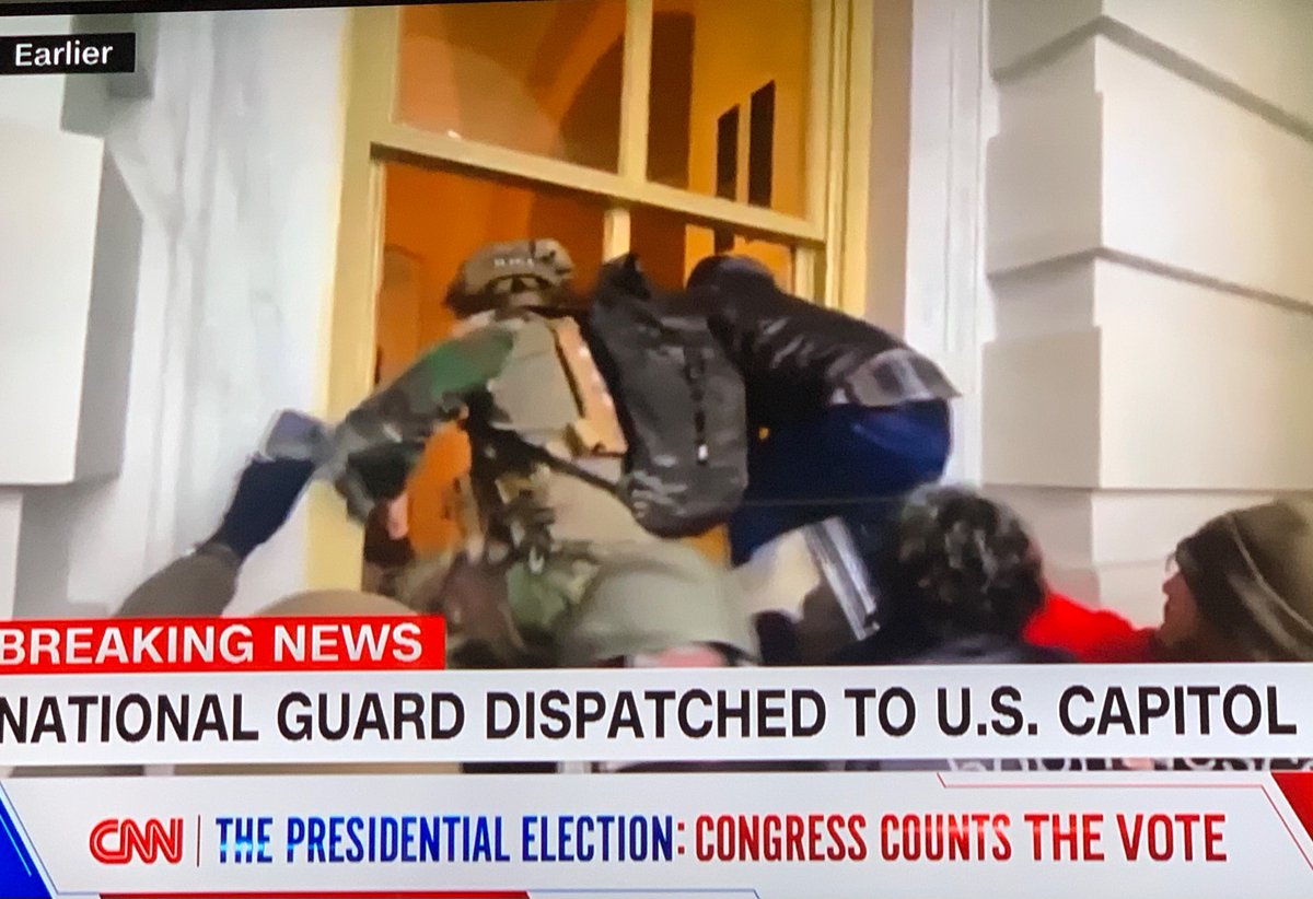 billnama's tweet photo. Nancy Pelosi office taken over by MOB.  @realDonaldTrump https://t.co/g06r8xImNk