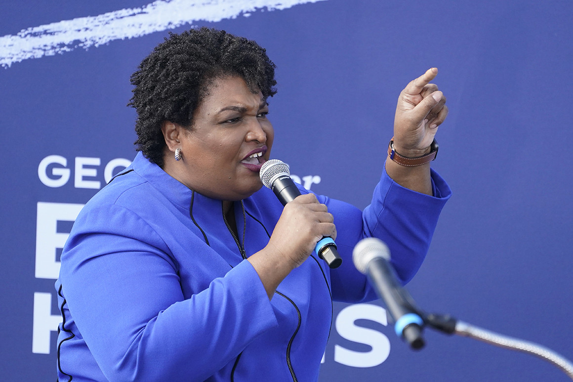 Stacey Abrams lost an election, and instead of burning the house down, she helped build a better one. That's leadership.