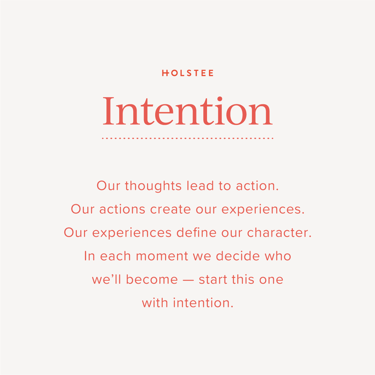 holstee's tweet photo. Decide how you want to live and who you want to become. ❤️
#setintention #2021 https://t.co/XDPyxfiycF