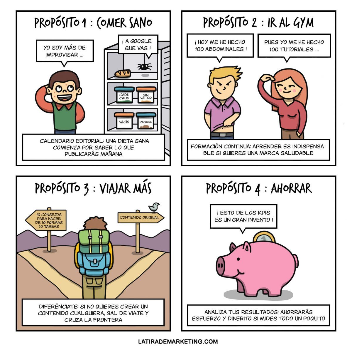 Se acaba el año y toca renovar propósitos. ¿Qué tal los llevas?

Quizás para que este año funcionen necesites un poquito de #Marketing.  <a href="/sana_susana/">Susana</a> te lo cuenta.  

mtr.cool/iegdprgffw

#MarketingDigital #PropósitosAñoNuevo