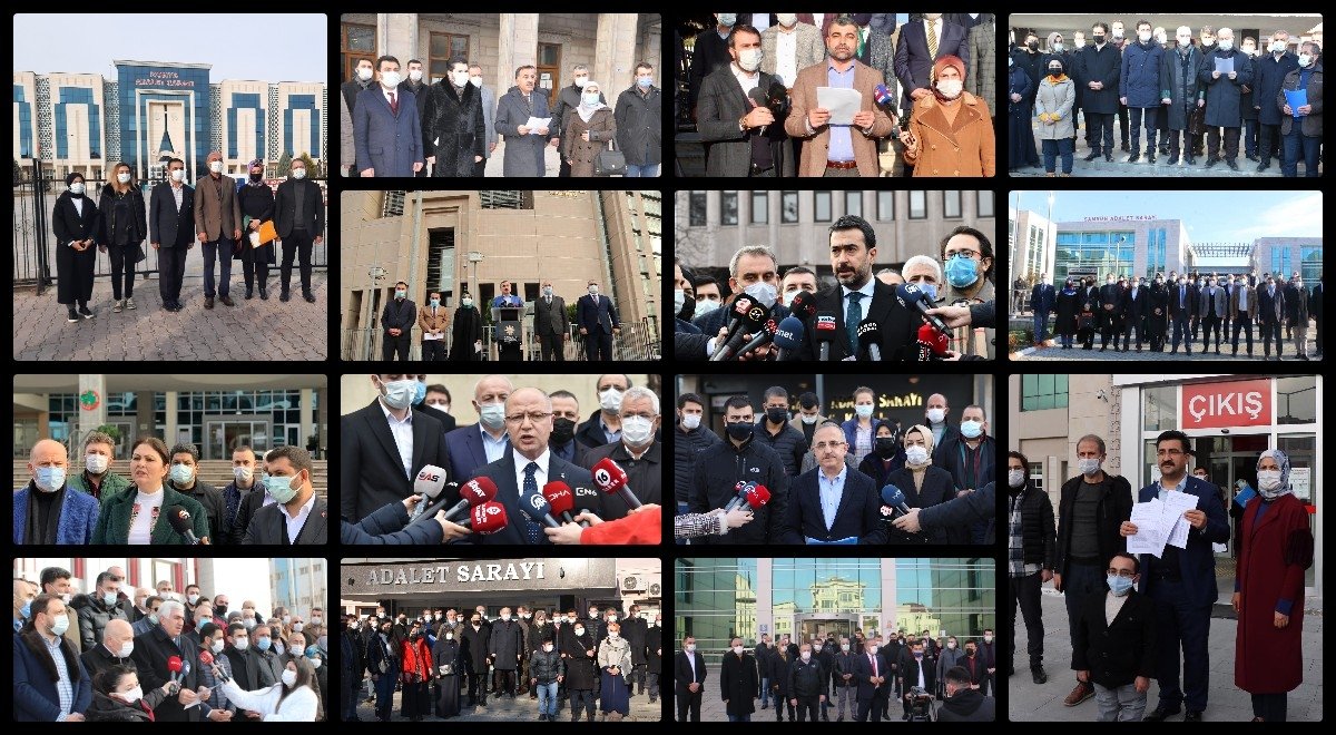 Bugün 81 ilimizde eş zamanlı olarak Can Ataklı, İlker Başbuğ ve Fikri Sağlar ile ilgili suç duyurusunda bulunduk. Ülkemizin demokratik kazanımlarına dönük her türlü saldırıda, faşist zihniyet karşısında Ak Parti teşkilatlarını bulacaktır.