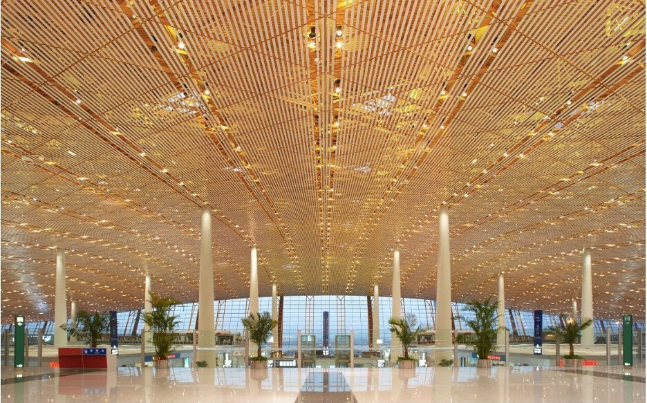 Project|

A look back at our lighting design for Beijing International Airport where the glowing coloured terminal roof became an expressive feature of the architectural narrative of aerodynamics.

We worked closely with @fosterandpartners 

📸: Fu Xing instagr.am/p/CJtYY_1hX33/