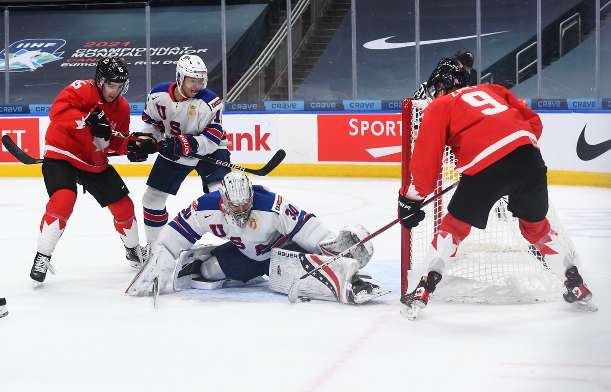 BC_MHockey's tweet photo. • First shutout in a medal round game in U.S. history
• U.S. record for shutouts in a World Juniors single tournament (3)
• U.S. record for shutouts in a World Juniors career (3)

@slknight30 // #ForBoston⚔️ https://t.co/Uq52l1G1R5