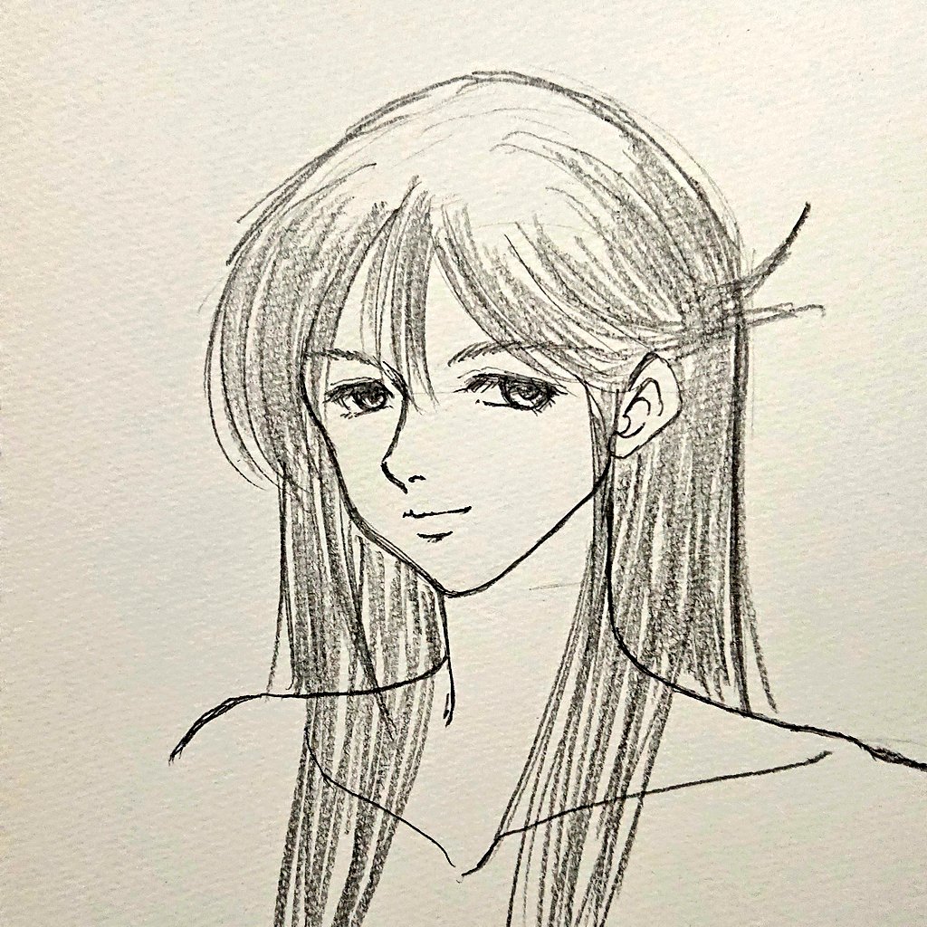 今日の夜のお絵描き 