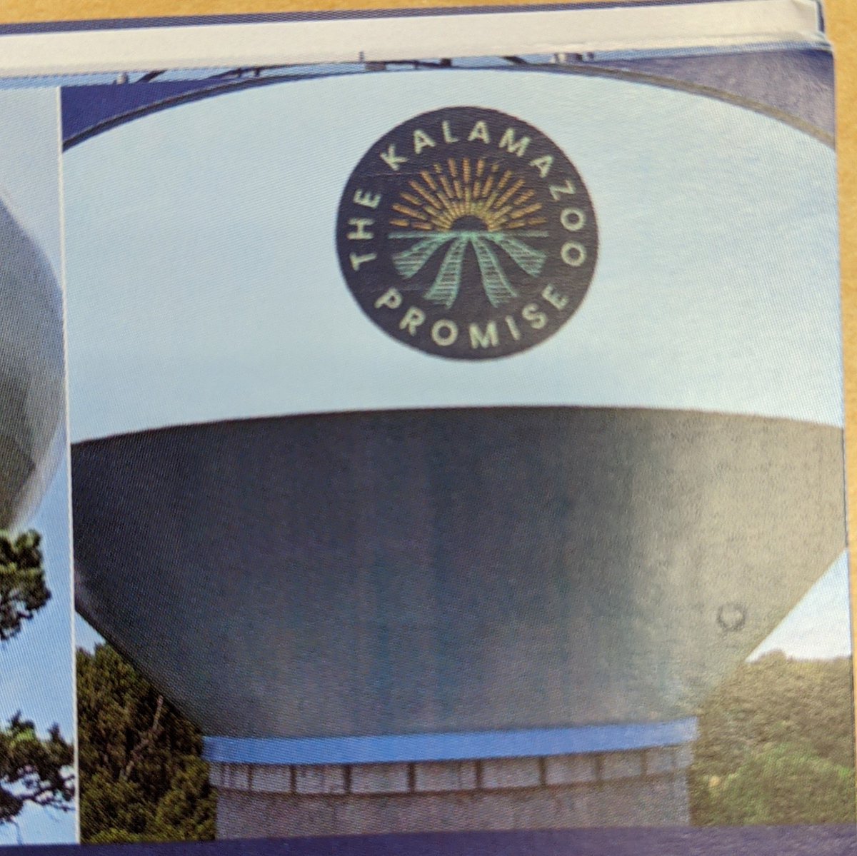 AaronDavPE's tweet photo. Hey, the new @KalamazooCity water tower along US-131 made the @TnemecCompany calendar!  Shoulda been the main pic, but I might be biased.  @JHEngineers was proud to work with the City on this great public works project! https://t.co/0vBWygbC5P