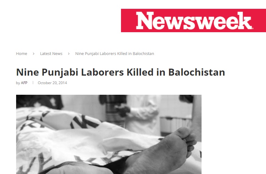 even do the same with Punjabis, it's not just only the Hazaras who face persecution because of their identity. (Punjabi laborers working in Baluchistan.)Similarly even when talking about the sectarian part Lashkar e Jhagvi also carried out an attack on (7/11)