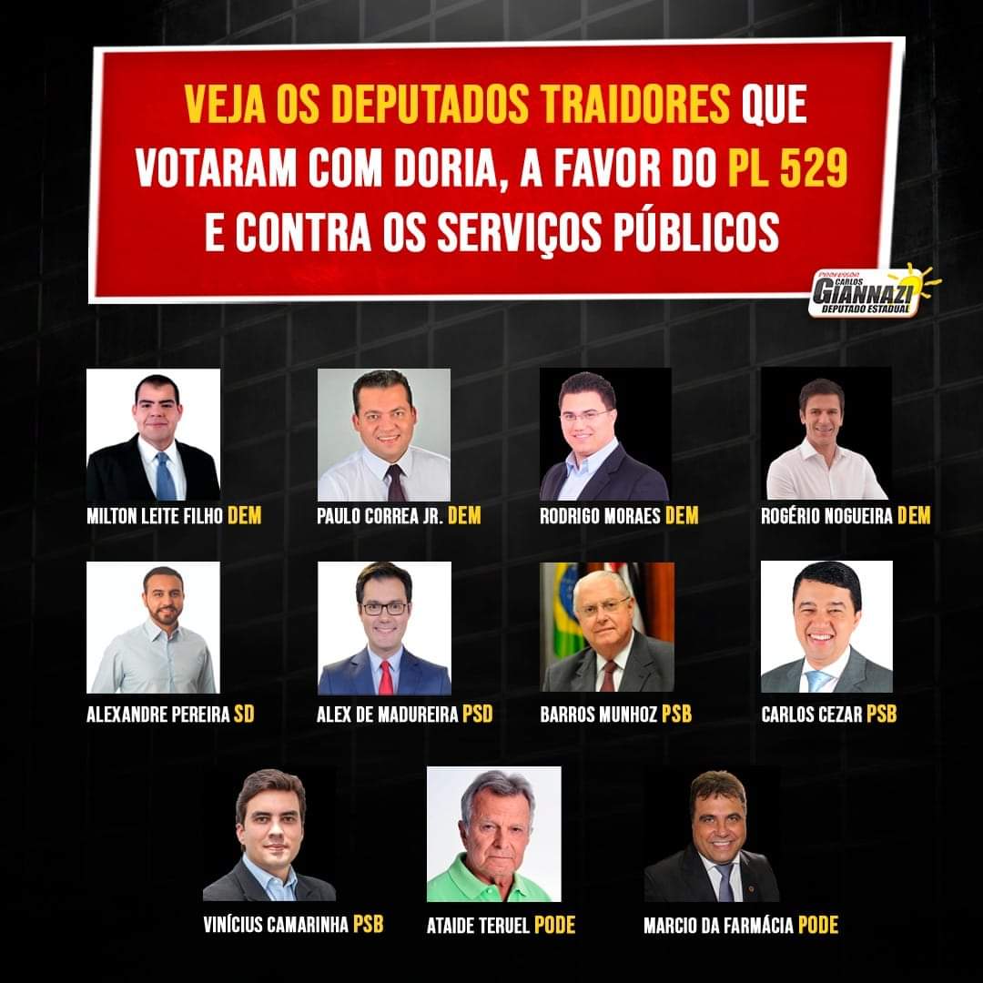 carlosgiannazi's tweet photo. corte de R$ 600 milhõesno SUS. Por outro lado tem AUMENTO de 70% para as verbas de publicidade do governador!
Essa nova crueldade é esultado direto da aprovação do #PL529, com o voto CONTRÁRIO de Giannazi e contra o qual lutamos MUITO!! https://t.co/bGMjspl0Zz