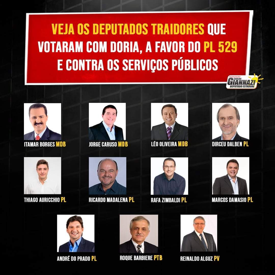 carlosgiannazi's tweet photo. corte de R$ 600 milhõesno SUS. Por outro lado tem AUMENTO de 70% para as verbas de publicidade do governador!
Essa nova crueldade é esultado direto da aprovação do #PL529, com o voto CONTRÁRIO de Giannazi e contra o qual lutamos MUITO!! https://t.co/bGMjspl0Zz